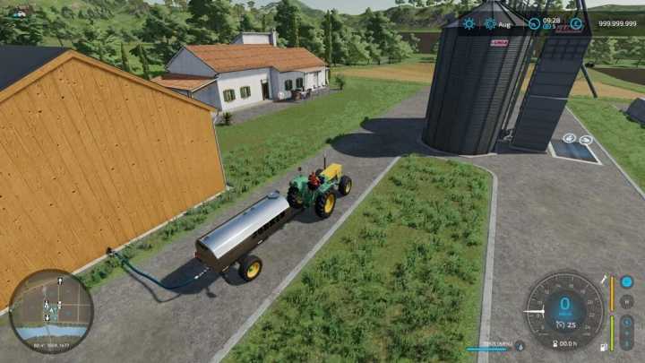 FS22 – Hall With Cistern V1.0