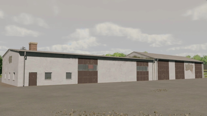 FS22 – Hall With Workshop V1.0