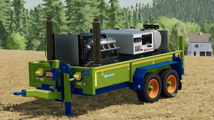 FS22 – Homemade Stationary Engine Trailer V1.0