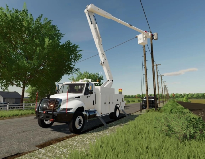 FS22 – International Bucket Truck V1.0