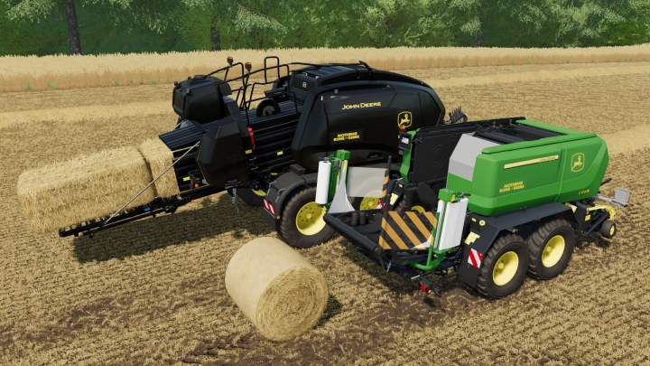 FS22 – John Deere L 624 & C441 R Balers V1.0