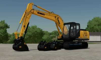 FS22 - Kebelco Sk210 Правка / Исправление V1.0