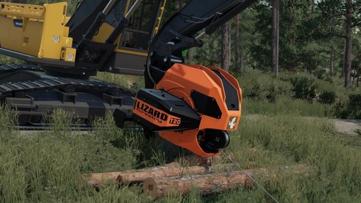 FS22 – Lizard Forestry T20 Winch V1.0