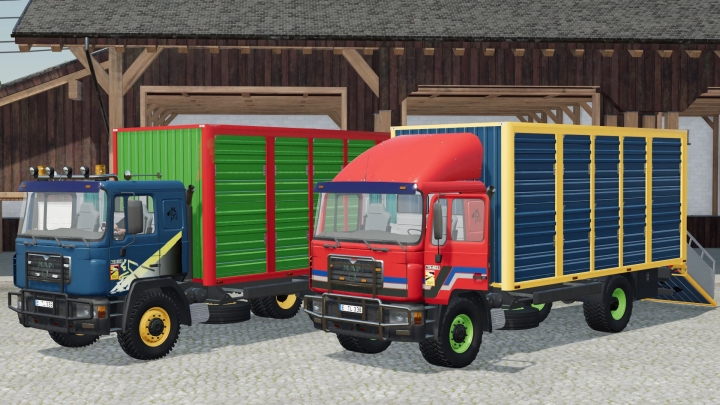 FS22 – Man 19.403 Animal Transport Truck V1.0