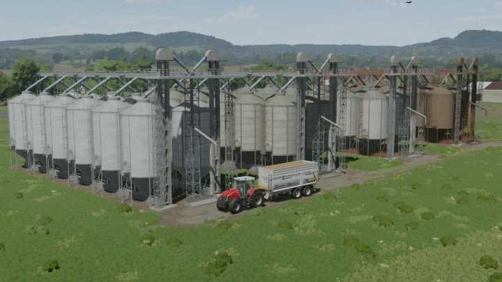 FS22 – Package Of Large Silo V1.0