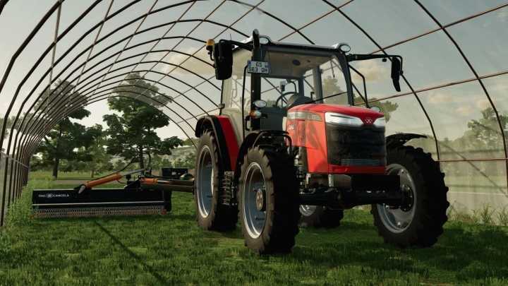 FS22 – Removable Greenhouse / Tunnel For All Crops V1.0