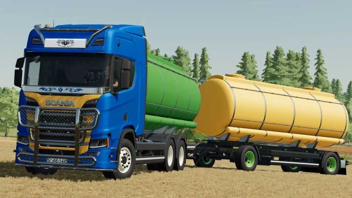 FS22 – Scania R Liquid Transport Truck & Trailer V1.0