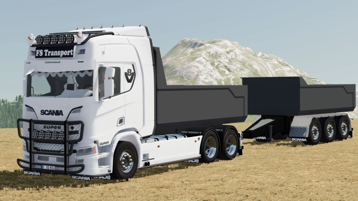 FS22 – Scania Tipper Truck & Trailers V1.0
