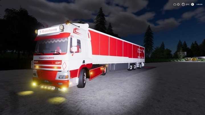 Daf Cf J.roseboom Skin V1.0 FS19