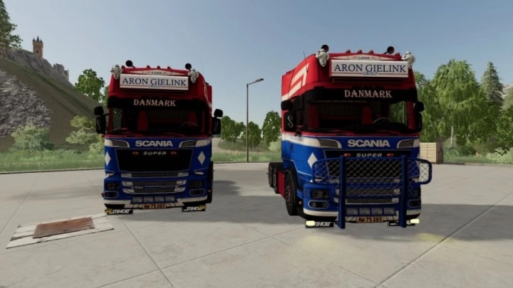 Scania R-Series Topline 6X2 Aron Gielink V1.0 FS19