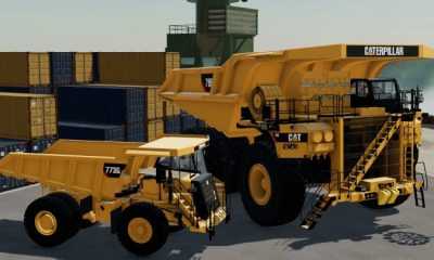 FS22 – Горные самосвалы Caterpillar 773G и 795F Ac V1.0