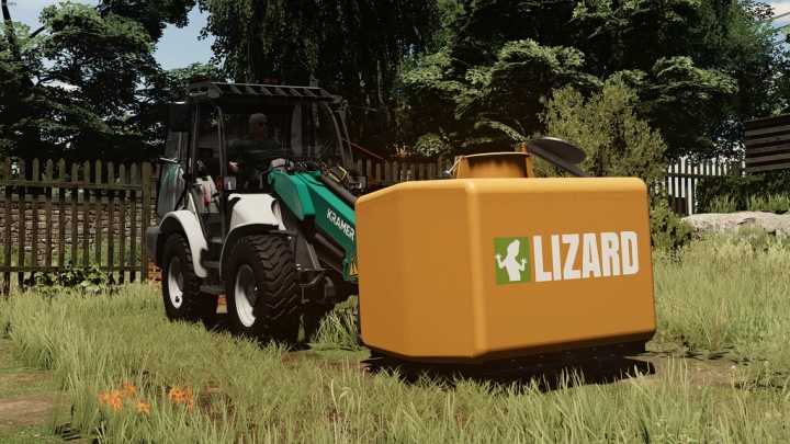 FS22 – Frontloader Lizard Barrel V1.0