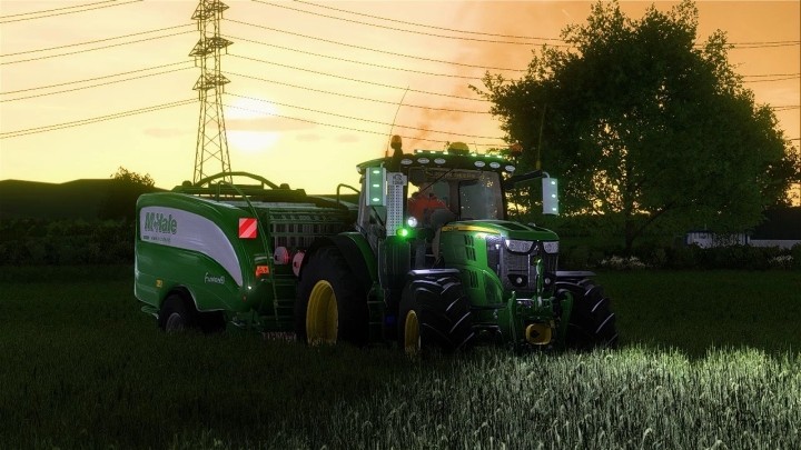 FS22 – John Deere 6195R Edit V1.0