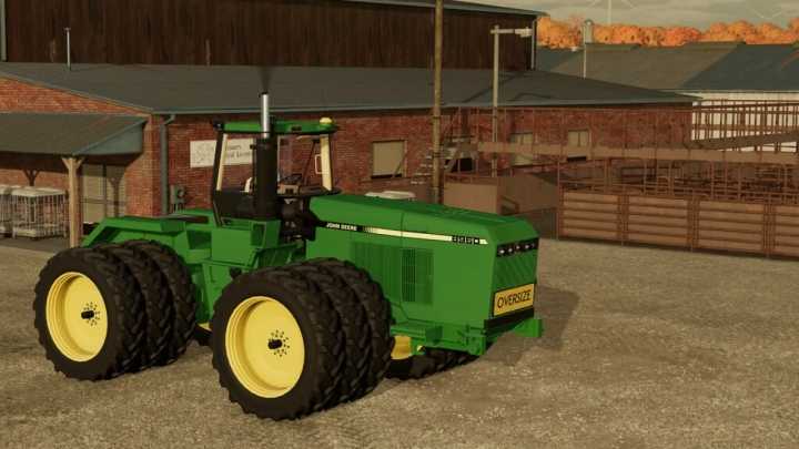 FS22 – John Deere 8060 Series Sound Update V1.0