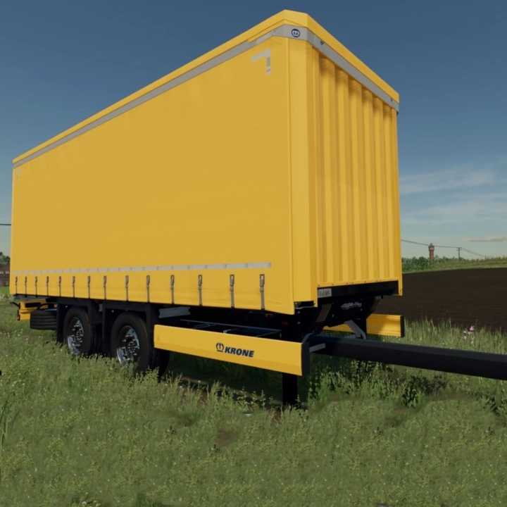 FS22 – Kamaz 6520 Curtain+Tandem Trailer V1.0