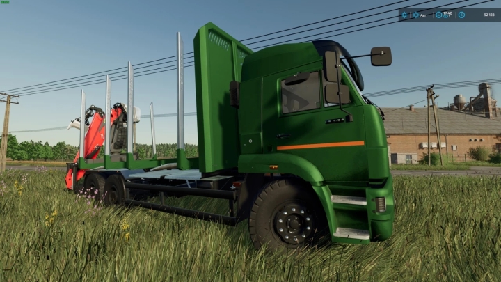 FS22 – Kamaz 6520 Wood Truck V1.0