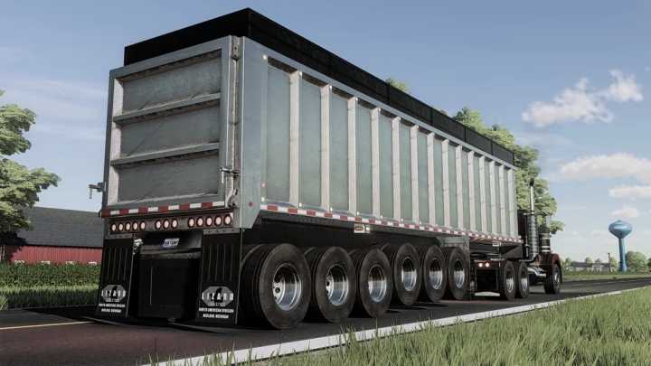 FS22 – Lizard Superior End Dump Trailer Pack V1.1