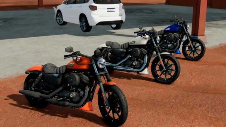 FS22 – Lizard Xl883N Sportster Iron V1.0