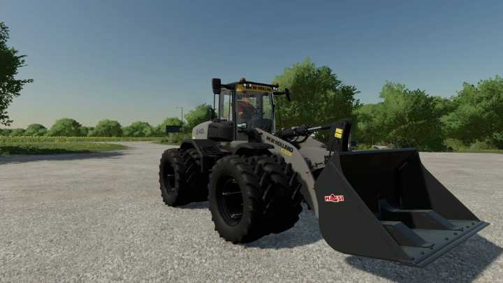 FS22 – New Holland 240D Grey Edition Loader V1.0