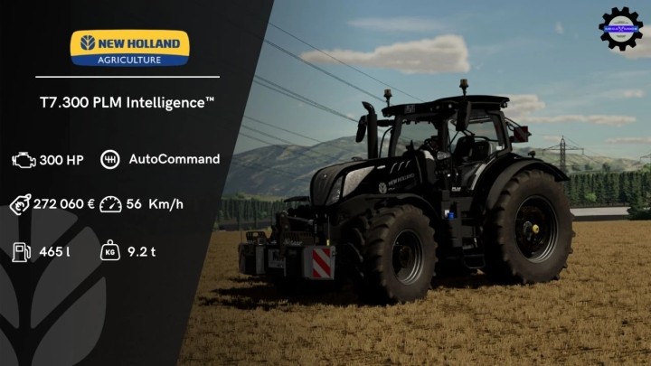 FS22 – New Holland T7 Lwb Plmi Fixed V1.0