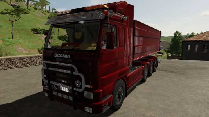 FS22 – Scania 143M Hooklift V1.2