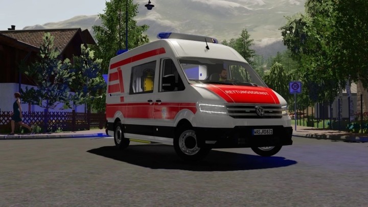 FS22 – Volkswagen Crafter Rtw V1.0