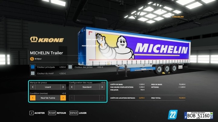 Michelin Trailers V1.0 FS19