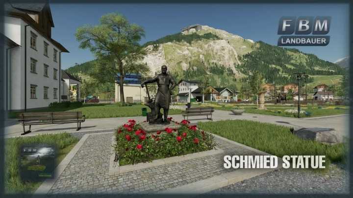 FS22 – Blacksmith Statue V1.0