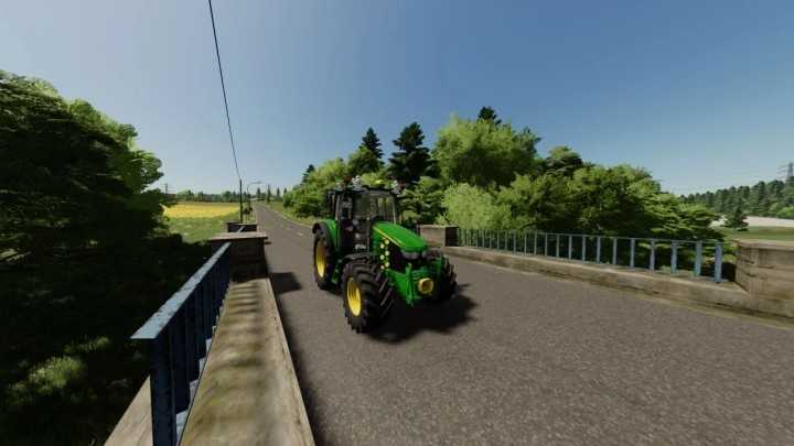 FS22 – John Deere 6M Edit V1.0