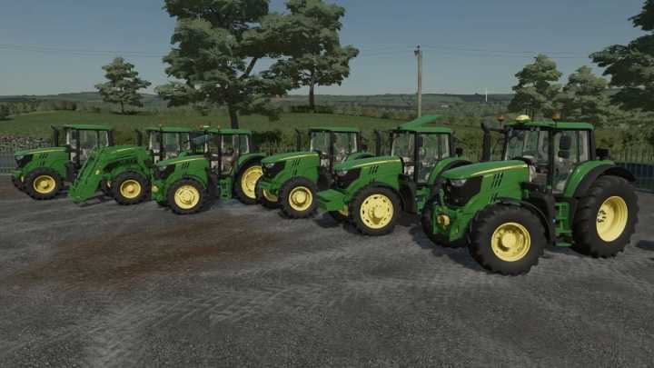 FS22 – John Deere 6M Pack V1.2