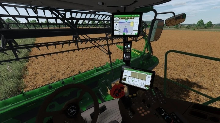 FS22 – John Deere T-Series And 600X Headers V1.3