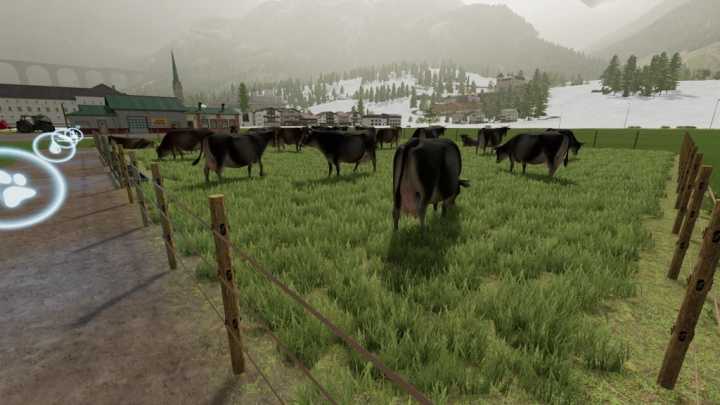 FS22 – Large Cow Capacity Pen V1.8