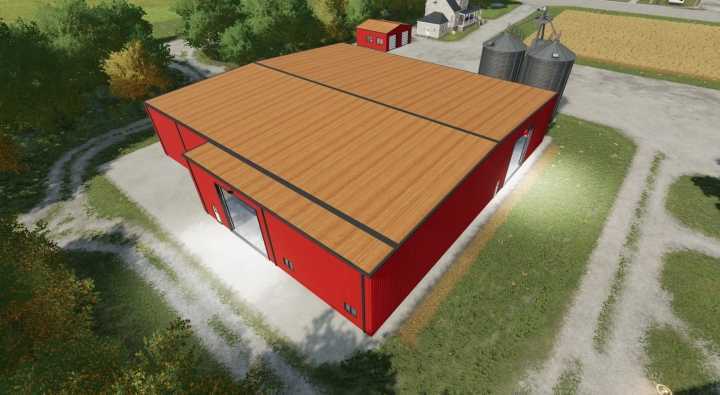 FS22 – Modern Xl Shed V1.0