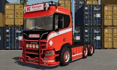 FS22 – Scania R650 Kleinjan Transport B.v V1.0