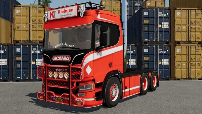 FS22 – Scania R650 Kleinjan Transport B.v V1.0