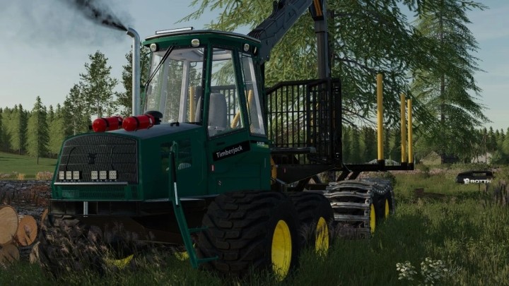 FS22 – Timberjack 1410D Wide Bunk V1.0