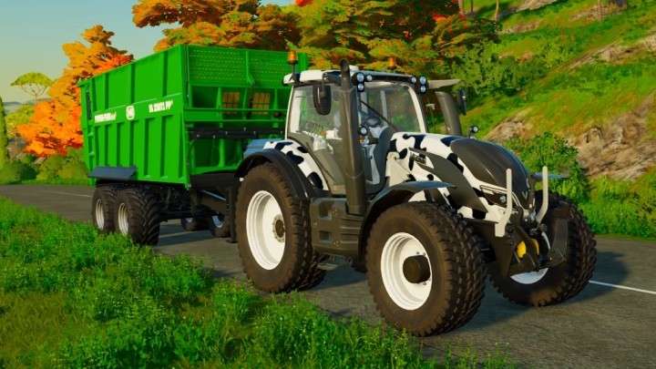 FS22 – Valtra T Series Cow Edition V1.0