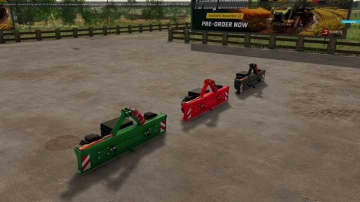 FS22 – Weight / Blade V1.0