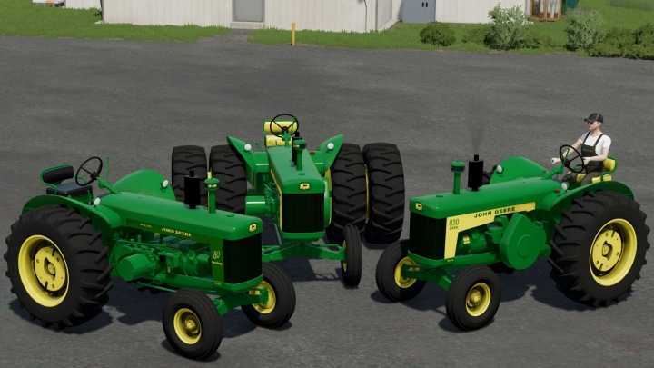 FS22 – 1956 – 1958 Years John Deere Tractors Pack V1.0