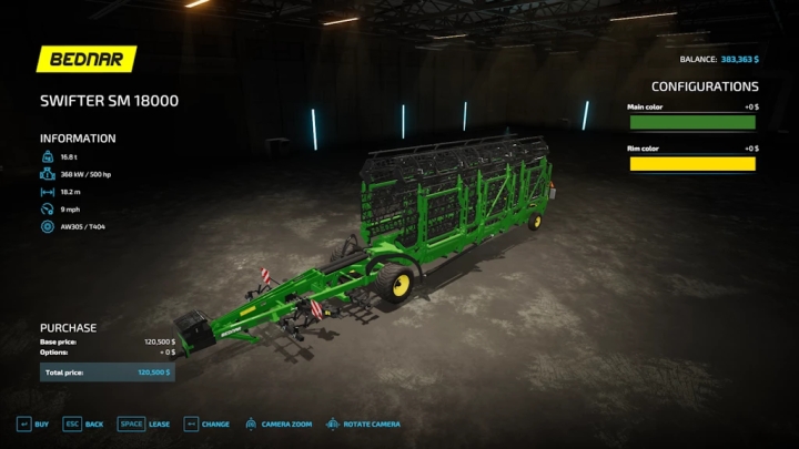 FS22 – Bednar Sm18 Rust Edition V1.1