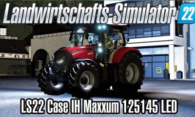 FS22 – Case Ih Maxxum 125/145 Led V1.0