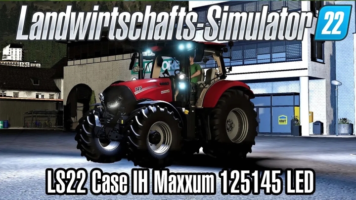 FS22 – Case Ih Maxxum 125/145 Led V1.0