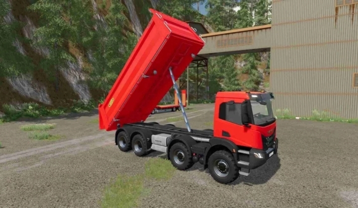 FS22 – Iveco X-Way 8X8 Meiller Kipper Agro V1.1