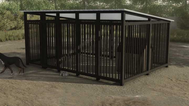 FS22 – Metal Dog Playpen V1.0