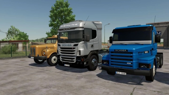 FS22 – Old Generation Scania Pack V1.0.0.4