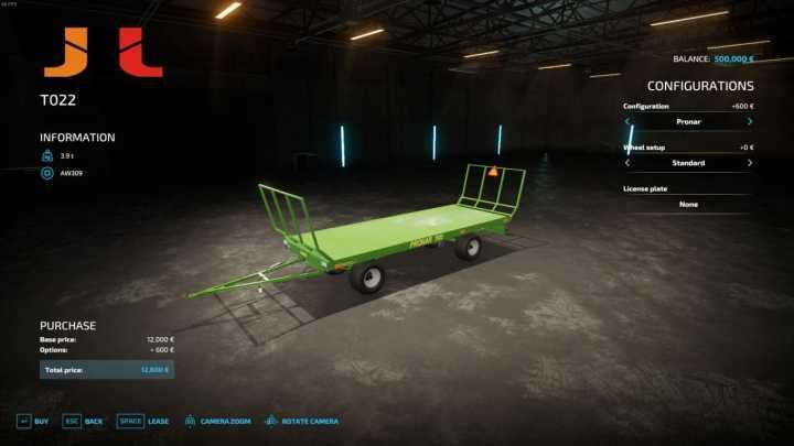 FS22 – Pronar / Metalfach Pack V1.5