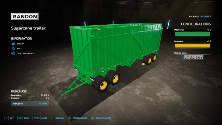 FS22 – Randon Canavieiro Pack V1.0