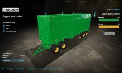 FS22 – Набор Randon Canavieiro V1.2