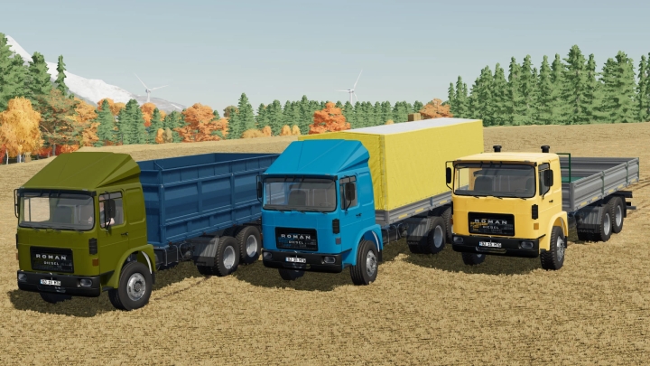 FS22 – Roman Diesel Truck V1.0