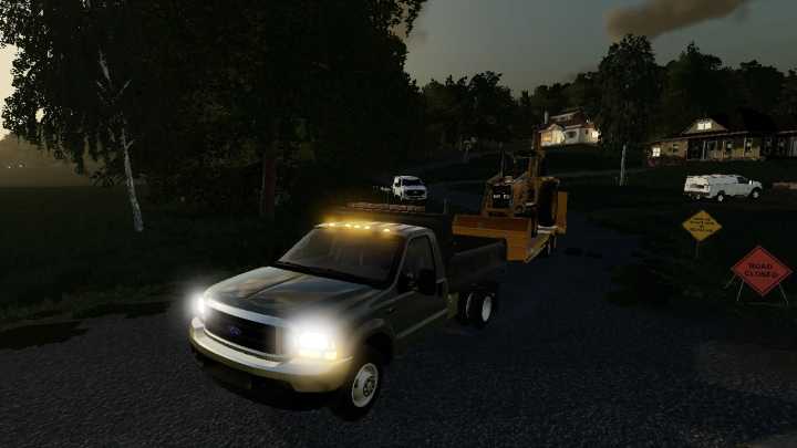 FS19 1999 F350 7.3L Dump Truck V1.0